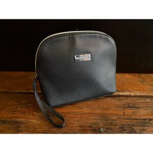 KNESKO Black Faux Leather Pouch (NWOT)